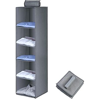 Aiqinu Hylla-5 - Estante Organizador de Armario Aiqinu Hylla-5 - Estante Organizador de Armario