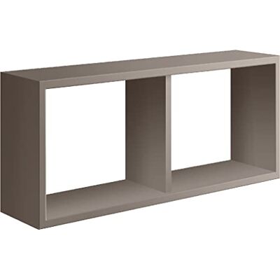 Homemania Estante Morgana, MDF, Marrón, 70 x 30 x 15.5 Homemania Estante Morgana, MDF, Marrón, 70 x 30 x 15.5