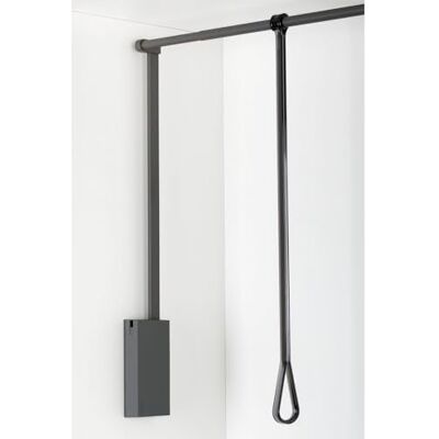Servetto Elevador de ropa 3T , 75-110 cm, antracita, antracita Servetto Elevador de ropa 3T , 75-110 cm, antracita, antracita