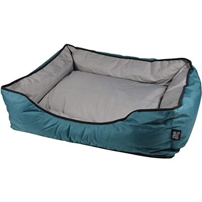 Love Story Cesta rectangular de esmeralda, 73 x 60 cm, color gris Love Story Cesta rectangular de esmeralda, 73 x 60 cm, color gris