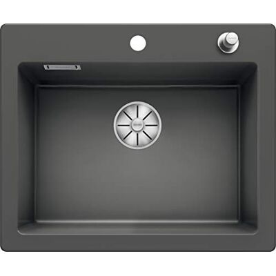 Blanco Palona 6 cerámica basalto tipo de montaje: instalación desde arriba para armarios inferiores de 60 cm de ancho gran volumen de la piscina para un uso óptimo superficie fácil de Blanco Palona 6 cerámica basalto tipo de montaje: instalación desde arriba para armarios inferiores de 60 cm de ancho gran volumen de la piscina para un uso óptimo superficie fácil de
