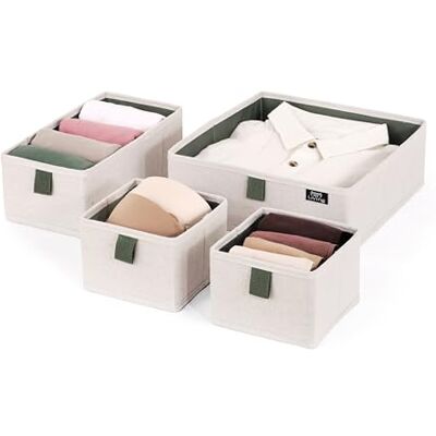 Domopak Living DOMO PAK LIVING Set de 4 organizadores Domopak Living DOMO PAK LIVING Set de 4 organizadores