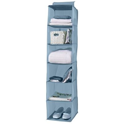 Compactor Nordic Color Cambiador 6 Niveles, Tela, Azul báltico, 30 x 30 x 128 cm Compactor Nordic Color Cambiador 6 Niveles, Tela, Azul báltico, 30 x 30 x 128 cm