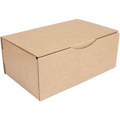 Garcia de Pou García de Pou Caja para Envío Postal, 25 x 15 x 10 cm, 50 unidades, Natural Cartón Garcia de Pou García de Pou Caja para Envío Postal, 25 x 15 x 10 cm, 50 unidades, Natural Cartón