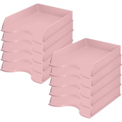 Leitz V:Lettertray A4 rosa pastel Leitz V:Lettertray A4 rosa pastel