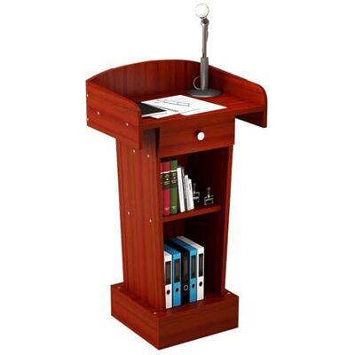 Generic Podio/mostrador de recepción de madera; atril de pie for conferencias, atril for iglesias, presentaciones, escuelas y seminarios; atril for salas de conferencias y cursos de capacitación.(H) Generic Podio/mostrador de recepción de madera; atril de pie for conferencias, atril for iglesias, presentaciones, escuelas y seminarios; atril for salas de conferencias y cursos de capacitación.(H)