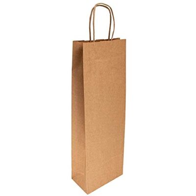 Garcia de Pou García de Pou Bolsas Sos Con Asas 1 Botella 100 G/M2 14+8X40 Cm Natural Kraft (pack de 250) Garcia de Pou García de Pou Bolsas Sos Con Asas 1 Botella 100 G/M2 14+8X40 Cm Natural Kraft (pack de 250)