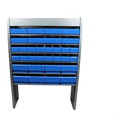 Tayg Kit Modular 3 Estantería Organizadora Para Furgonetas 140 Cm, Plateado, Tayg Kit Modular 3 Estantería Organizadora Para Furgonetas 140 Cm, Plateado,
