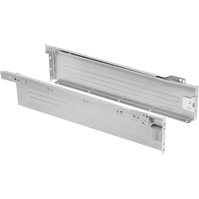 GTV , Metalbox Prestige Sistema de cajones (150 x 500 mm), color gris GTV , Metalbox Prestige Sistema de cajones (150 x 500 mm), color gris