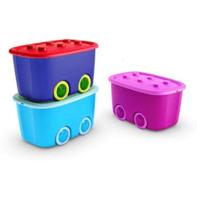 Keter KIS Funny Box Caja de almacenaje, 1 unidad, Fucsia Keter KIS Funny Box Caja de almacenaje, 1 unidad, Fucsia