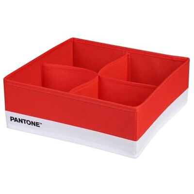 osama home PANTONE™ Organizador de armario y cajones para ahorrar espacio, 1 unidad, 4 compartimentos para ropa de accesorios, organizador de cajones, baño, sala de almacenamiento, organizador de armario, osama home PANTONE™ Organizador de armario y cajones para ahorrar espacio, 1 unidad, 4 compartimentos para ropa de accesorios, organizador de cajones, baño, sala de almacenamiento, organizador de armario,