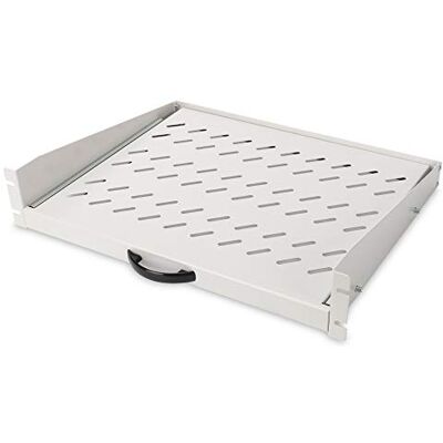 Digitus Professional Baldas extraíbles para armarios de 483 mm (19") DN-19-TRAY-2-450 Adjunto en frente, carga 30 kg, desde 450 mm profundidad, 2 unidades de altura, color gris Digitus Professional Baldas extraíbles para armarios de 483 mm (19") DN-19-TRAY-2-450 Adjunto en frente, carga 30 kg, desde 450 mm profundidad, 2 unidades de altura, color gris