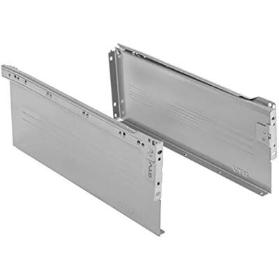 GTV , Metalbox Prestige Sistema de cajones (150 x 400 mm), color gris GTV , Metalbox Prestige Sistema de cajones (150 x 400 mm), color gris