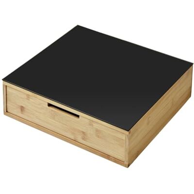 Kesper Caja con cajón y 8 compartimentos/caja de cápsulas de café/caja de té/caja de bolsitas de té Kesper Caja con cajón y 8 compartimentos/caja de cápsulas de café/caja de té/caja de bolsitas de té