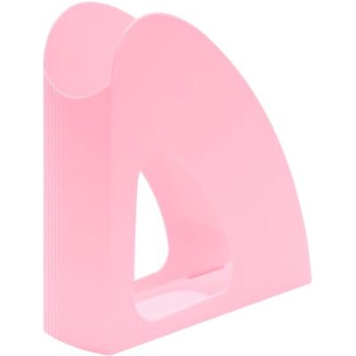 HAN 6x revisteros RE-LOOP, rosa pastel, A4/C4, borde bajo, etiquetado Fabricado en Alemania, A4/C4, plástico reciclado, 76x239x256 mm, revistero, portafolletos, bandeja documentos, estante HAN 6x revisteros RE-LOOP, rosa pastel, A4/C4, borde bajo, etiquetado Fabricado en Alemania, A4/C4, plástico reciclado, 76x239x256 mm, revistero, portafolletos, bandeja documentos, estante