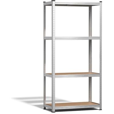 VOUNOT ® Estantería Metálica 160x80x40 cm, Estante Almacenamiento de 4 Niveles, Estantería Cargas Pesadas Baldas Ajustables Montaje sin Herramientas Carga de 700 kg, para Garaje Trastero Sótano Almacén VOUNOT ® Estantería Metálica 160x80x40 cm, Estante Almacenamiento de 4 Niveles, Estantería Cargas Pesadas Baldas Ajustables Montaje sin Herramientas Carga de 700 kg, para Garaje Trastero Sótano Almacén