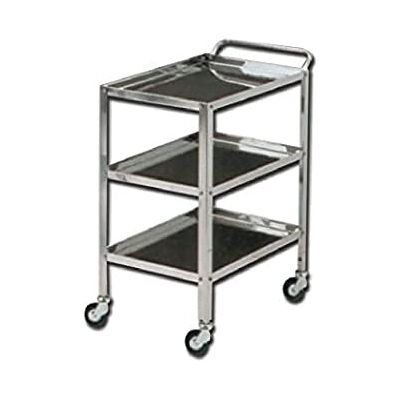 GIMA Ter mueble con 3 estantes, 70 cm L x 50 cm W x 82 cm H GIMA Ter mueble con 3 estantes, 70 cm L x 50 cm W x 82 cm H