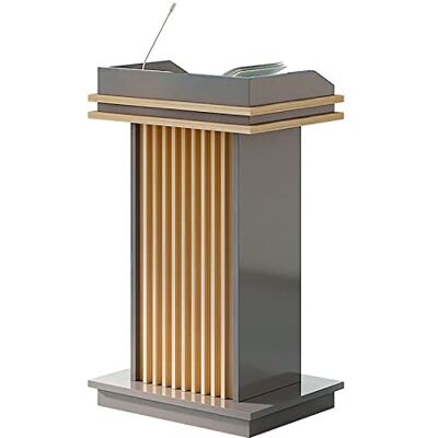 Generic Podio de suelo, atril de madera, atril for conferencias de negocios/salas de conferencias; A 2 compartimentos de almacenamiento, B cajón + 2 compartimentos de almacenamiento(A) Generic Podio de suelo, atril de madera, atril for conferencias de negocios/salas de conferencias; A 2 compartimentos de almacenamiento, B cajón + 2 compartimentos de almacenamiento(A)