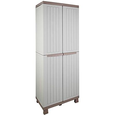 Terry , C-Wood 2680, Armario 2 Puertas con 3 Estantes Internos. 68x39x170 cm Terry , C-Wood 2680, Armario 2 Puertas con 3 Estantes Internos. 68x39x170 cm