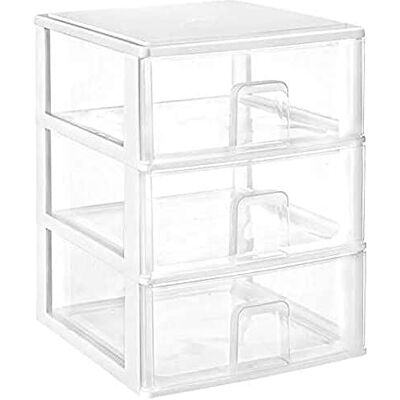 Great Plastic Lote de 3 Cajas en Color Blanco 380 x 370 x 473 Great Plastic Lote de 3 Cajas en Color Blanco 380 x 370 x 473