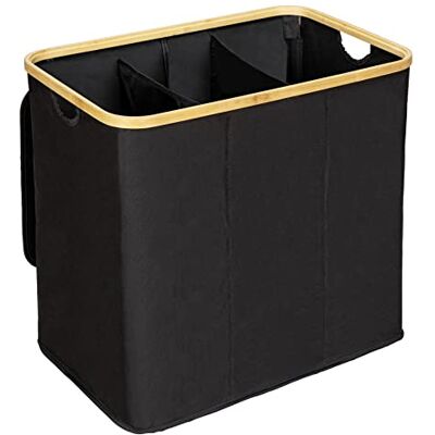 Wenko Trio Ecori Baúl para ropa (57 x 50 x 37 cm), color natural Wenko Trio Ecori Baúl para ropa (57 x 50 x 37 cm), color natural