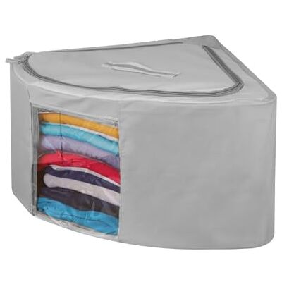 Kasanova Caja de armario angular gris - Organizador Kasanova Caja de armario angular gris - Organizador