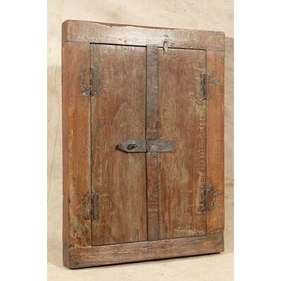 Biscottini Puerta interior ventana 45,5 x 4,5 x 60,5 cm – Puerta de madera – Puertas de interior y exterior – Decoración casa Biscottini Puerta interior ventana 45,5 x 4,5 x 60,5 cm – Puerta de madera – Puertas de interior y exterior – Decoración casa