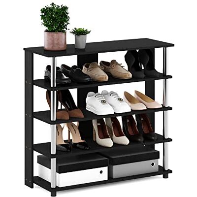 Furinno Turn-N-Tube 5 Etapas Estantería para Zapatos - Zapatero Furinno Turn-N-Tube 5 Etapas Estantería para Zapatos - Zapatero