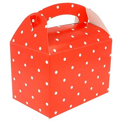Garcia de Pou García de Pou 802.63 Cajas Multiusos Topos 320 G/M2, 17 x 16 x 10 cm, Set de 50, Rojo Garcia de Pou García de Pou 802.63 Cajas Multiusos Topos 320 G/M2, 17 x 16 x 10 cm, Set de 50, Rojo