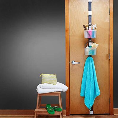 madesmart Almacenamiento para Puerta Completo plástico Blanco 22 x 13 x 28 cm madesmart Almacenamiento para Puerta Completo plástico Blanco 22 x 13 x 28 cm