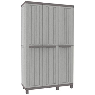 Terry , C-Wood 102a, Armario Multifunción 3 Puertas con 2 Compartimentos separados. 102x39x170 cm Terry , C-Wood 102a, Armario Multifunción 3 Puertas con 2 Compartimentos separados. 102x39x170 cm