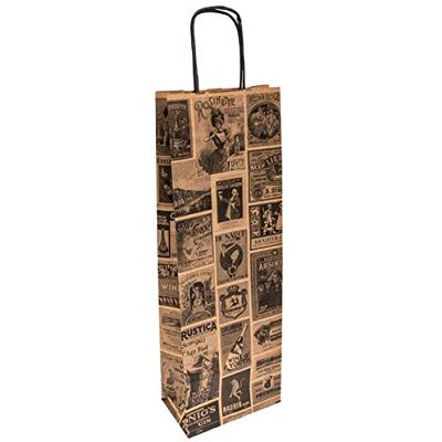 Garcia de Pou García de Pou Bolsas Sos Con Asas 1 Botella 'Bacchus' 100 G/M2 14+8X40 Cm Natural Kraft (pack de 250) Garcia de Pou García de Pou Bolsas Sos Con Asas 1 Botella 'Bacchus' 100 G/M2 14+8X40 Cm Natural Kraft (pack de 250)