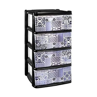 Great Plastic Lote de 4 Cajas Nova con diseño Alhambra 395 x 395 x 700 Great Plastic Lote de 4 Cajas Nova con diseño Alhambra 395 x 395 x 700