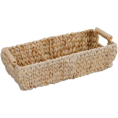 Relaxdays Cesta de almacenamiento de agua de hyacinth - Cesta de almacenamiento Relaxdays Cesta de almacenamiento de agua de hyacinth - Cesta de almacenamiento