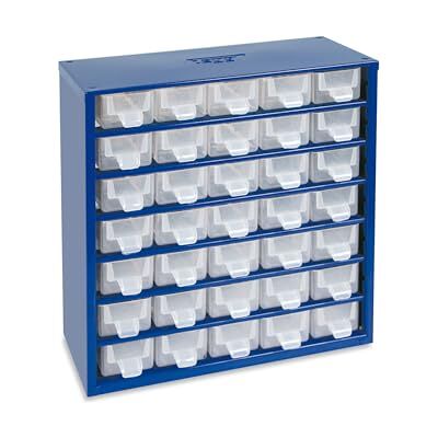 Tayg Organizador de Tornillos 35 Cajones Clasificador Tornillos, Gavetas Organizadoras, Modulo Metalico Clasificador, Cajonera de Taller, Caja Herramientas, Organizador Herramientas, 305x145x328 mm Tayg Organizador de Tornillos 35 Cajones Clasificador Tornillos, Gavetas Organizadoras, Modulo Metalico Clasificador, Cajonera de Taller, Caja Herramientas, Organizador Herramientas, 305x145x328 mm