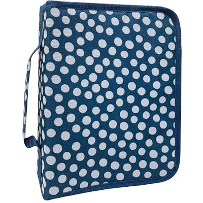 Artemio Bolsa de almacenamiento transparente +10 bolsillos, color azul Artemio Bolsa de almacenamiento transparente +10 bolsillos, color azul