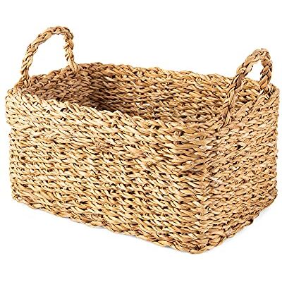Compactor Cesta de almacenaje, Natural, 29 x 20 x H.15 cm, Compactor Cesta de almacenaje, Natural, 29 x 20 x H.15 cm,