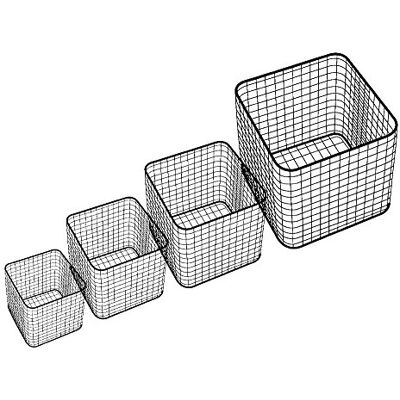 neoLab 7019 Cesta de alambre (acero inoxidable, 10 x 10 x 10 cm) neoLab 7019 Cesta de alambre (acero inoxidable, 10 x 10 x 10 cm)