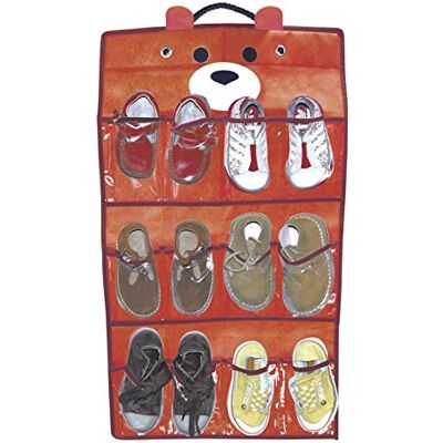 Jocca para Colgar Organizador de Almacenamiento de Bolsillo para niños – Oso Jocca para Colgar Organizador de Almacenamiento de Bolsillo para niños – Oso