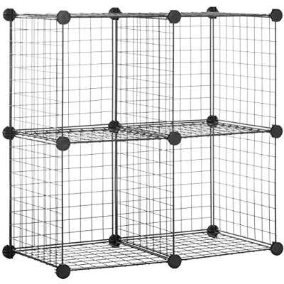 Cubo de almacenamiento Amazon Basics - Negro Cubo de almacenamiento Amazon Basics - Negro