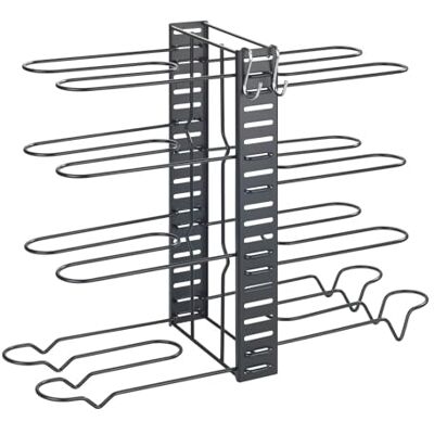 Wenko Soporte para ollas y sartenes 3 en 1, ajustable, ahorra espacio, para hasta 8 ollas, sartenes y tapas, para armarios de cocina a partir de 60 cm de ancho, metal, 54,5 x 42 x 20 cm Wenko Soporte para ollas y sartenes 3 en 1, ajustable, ahorra espacio, para hasta 8 ollas, sartenes y tapas, para armarios de cocina a partir de 60 cm de ancho, metal, 54,5 x 42 x 20 cm