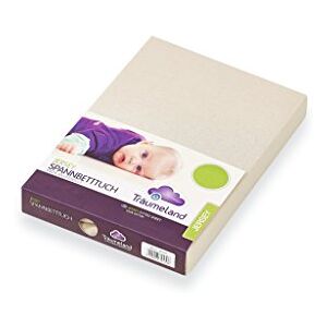 TRÄUMELAND Sábana ajustable - jersey - beige - Sábana ajustable TRÄUMELAND Sábana ajustable - jersey - beige - Sábana ajustable
