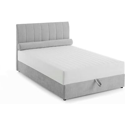 ATLANTIC HOME COLLECTION ALISIA Gris claro 211cm - Cama box ATLANTIC HOME COLLECTION ALISIA Gris claro 211cm - Cama box