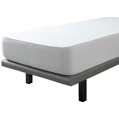 Savel Protector de colchón Algodón Franela de muletón Impermeable 80x190/200cm Blanco Savel Protector de colchón Algodón Franela de muletón Impermeable 80x190/200cm Blanco