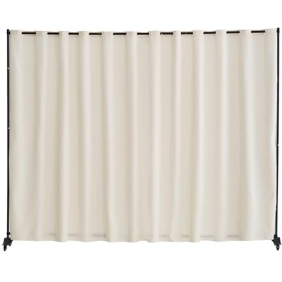 VEVOR Biombo Separador 308,5x45x245,5 cm Biombo Portátil con Ruedas Tela de Poliéster Separador de Ambientes de Privacidad con Ruedas para Oficina, Hospital, Dormitorio, Comedor, Estudio, Beige VEVOR Biombo Separador 308,5x45x245,5 cm Biombo Portátil con Ruedas Tela de Poliéster Separador de Ambientes de Privacidad con Ruedas para Oficina, Hospital, Dormitorio, Comedor, Estudio, Beige
