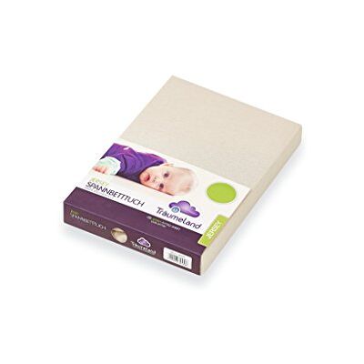 TRÄUMELAND Sábana ajustable - jersey - beige - Sábana ajustable TRÄUMELAND Sábana ajustable - jersey - beige - Sábana ajustable