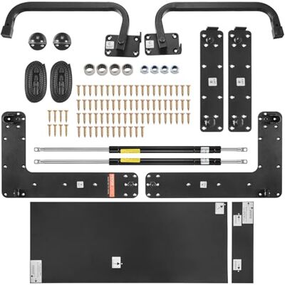 VEVOR Kit de Cama Plegable Tamaño Twin Kit de Hardware Mecánico para Cama de Pared Vertical Soporte de Marco de Cama Resistente con Palanca Neumática Ahorro de Espacio con Gabinete Plegable VEVOR Kit de Cama Plegable Tamaño Twin Kit de Hardware Mecánico para Cama de Pared Vertical Soporte de Marco de Cama Resistente con Palanca Neumática Ahorro de Espacio con Gabinete Plegable