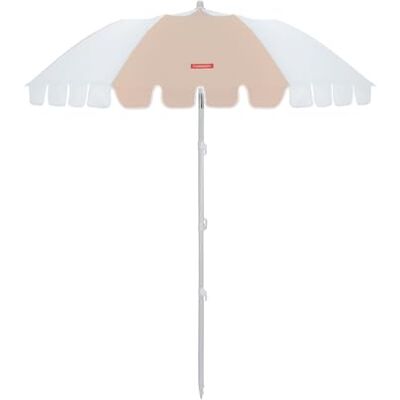 Flamingueo Sombrilla Playa Grande 210x160cm Parasol con Protección Solar UPF 50+ para Playa, Jardín y Piscina Orientación y Altura Regulable Poliéster Waterproof Flamingueo Sombrilla Playa Grande 210x160cm Parasol con Protección Solar UPF 50+ para Playa, Jardín y Piscina Orientación y Altura Regulable Poliéster Waterproof