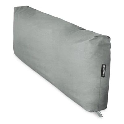 HAPPERS Cojín para Palets Toldotex Impermeable Gris Respaldo 120x45x20 Liso HAPPERS Cojín para Palets Toldotex Impermeable Gris Respaldo 120x45x20 Liso
