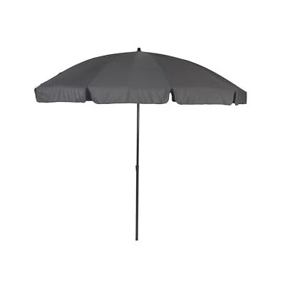 greemotion Parasol de Jardín Ø 240 cm, Sombrilla Plegable para Patio con Protección UV 35+, Sombrilla Redonda con 10 Costillas para Balcón, Terraza y Playa, Antracita greemotion Parasol de Jardín Ø 240 cm, Sombrilla Plegable para Patio con Protección UV 35+, Sombrilla Redonda con 10 Costillas para Balcón, Terraza y Playa, Antracita